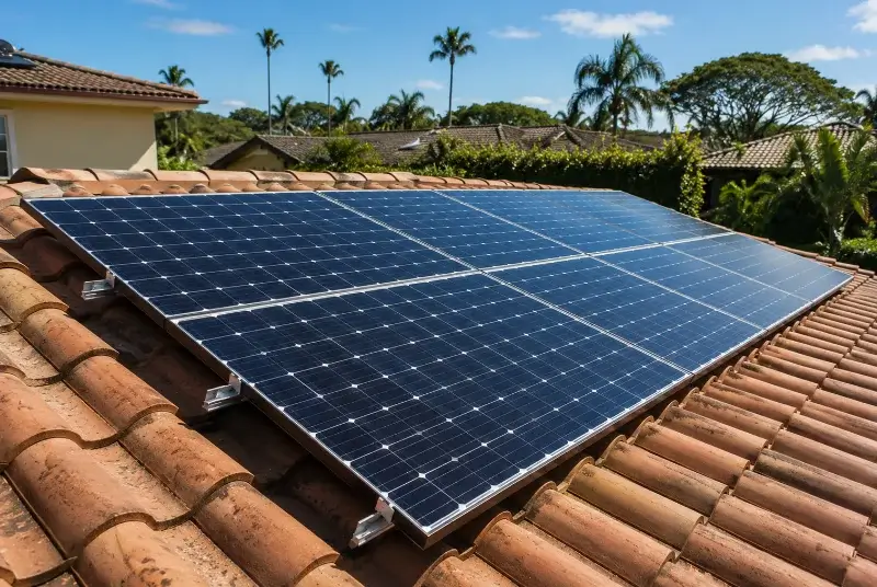 Installation de panneaux solaires à Beaupouyet